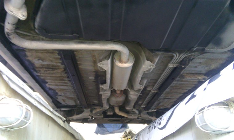 Шевроле Ланос 2008 днище защита