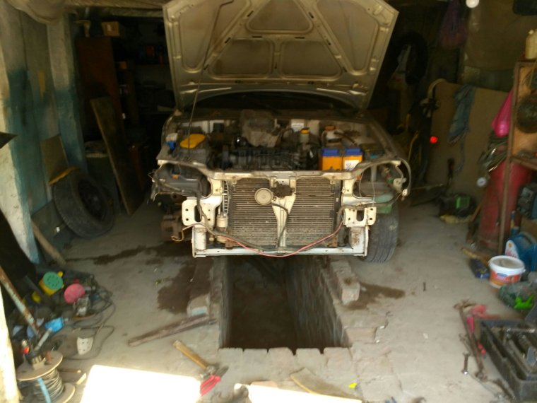 Шевроле Ланос 2006 днище