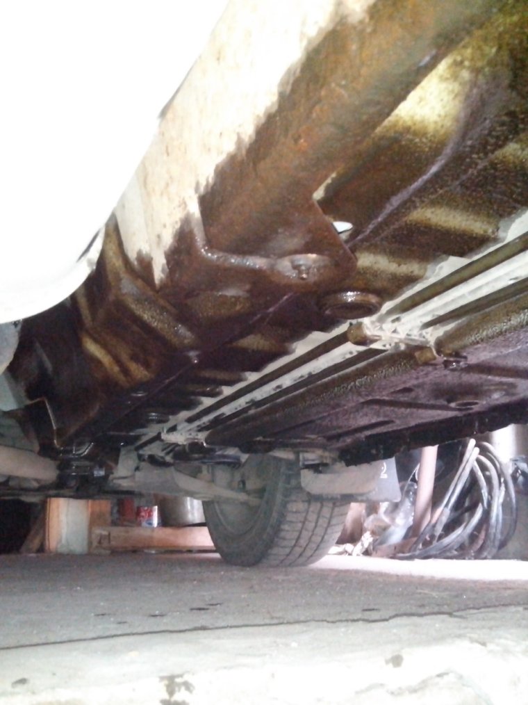 Chevrolet lanos дно днище