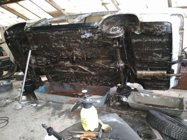 Дно автомобиля Шевроле Ланос