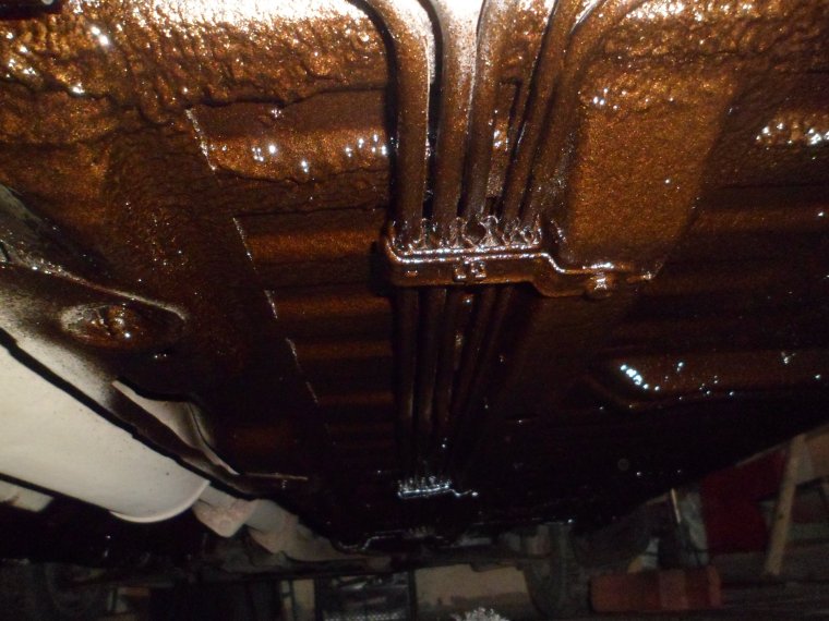 Термозащита днища Ланос