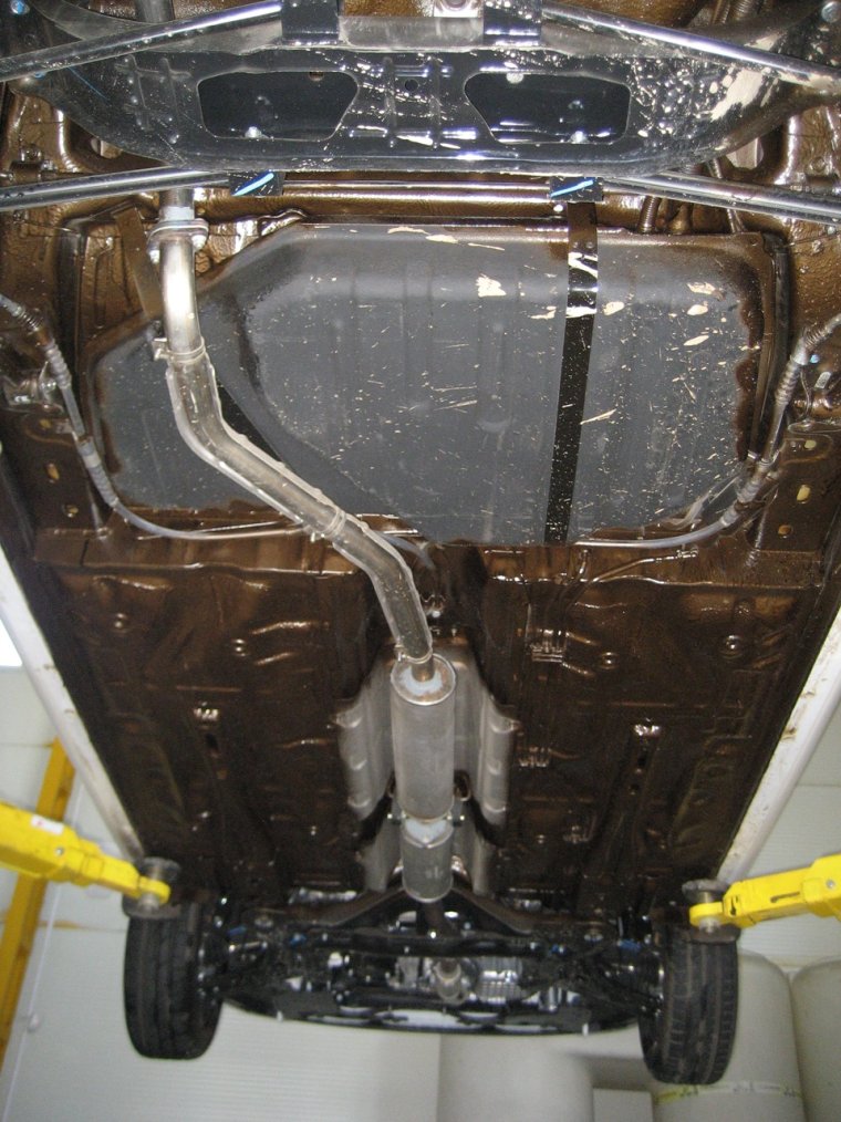 Daewoo Nexia n100 днище