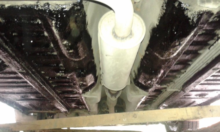 Chevrolet Lacetti днище