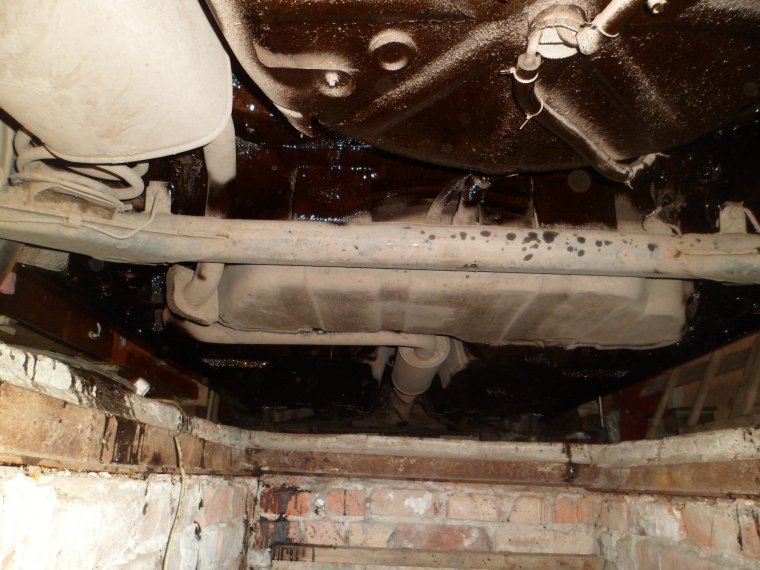 Chevrolet lanos дно днище