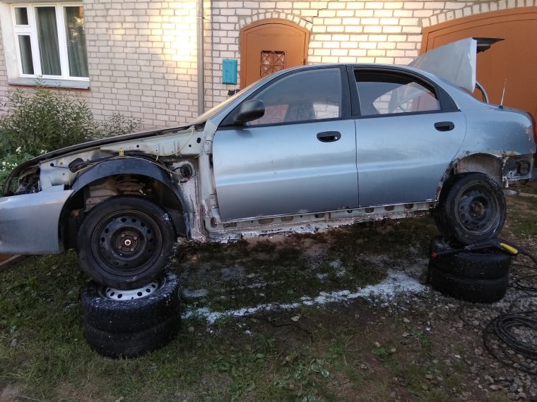 Днище Chevrolet lanos 1.5 2008