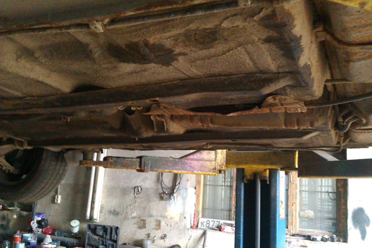 Усиление порогов Дэу Нексия