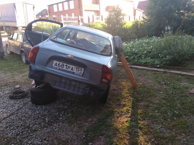 Днище Шевроле Ланос с описанием