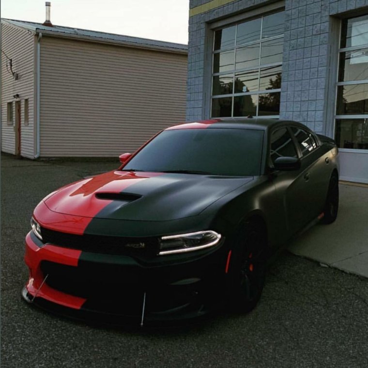 Покраска авто в 2 цвета