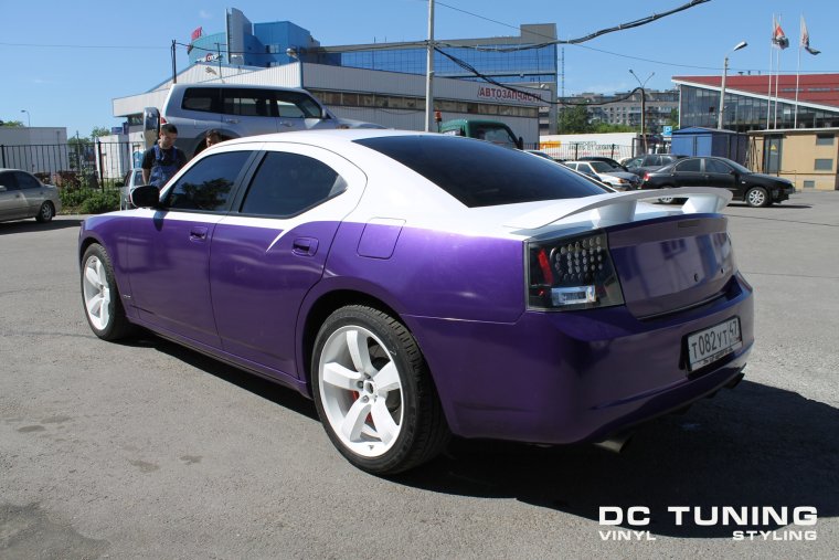 Двухцветная краска для авто