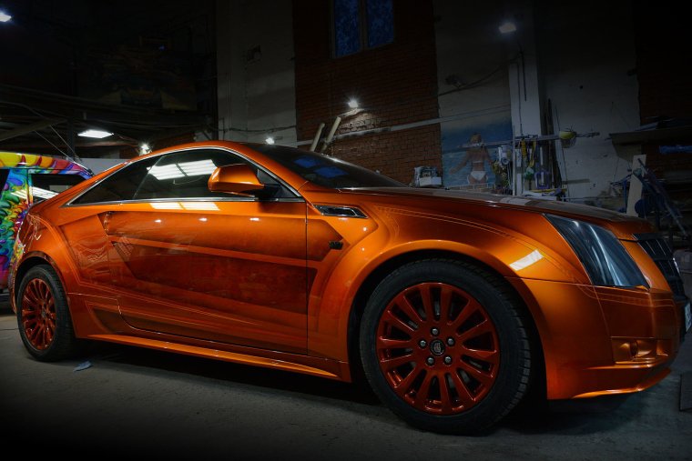 Кэнди оранжевый покраска