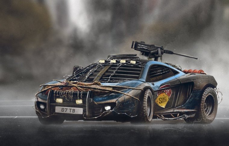 Форд Мустанг постапокалипсис