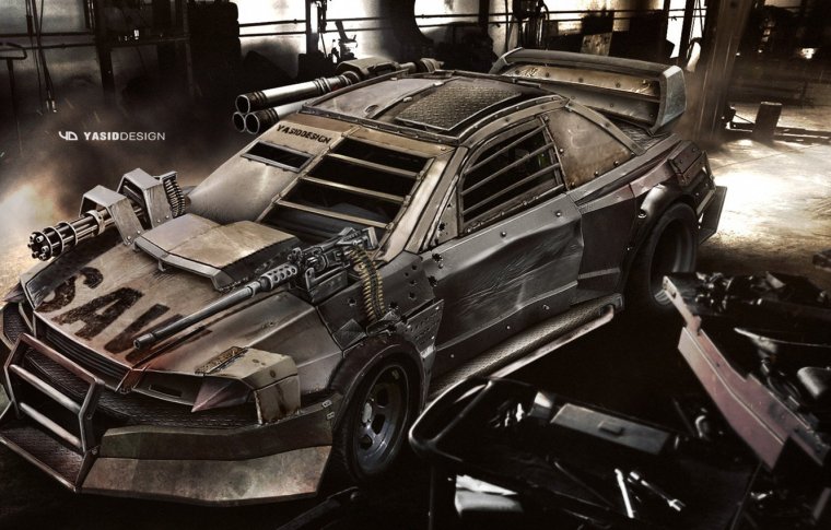 Машины с оружием