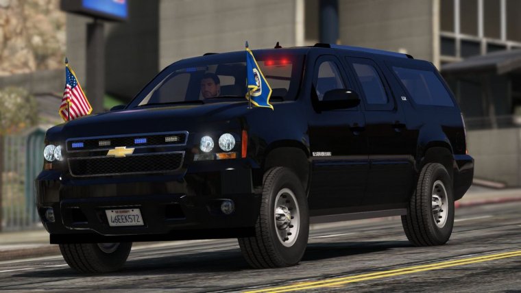ФБР джип Chevrolet Suburban