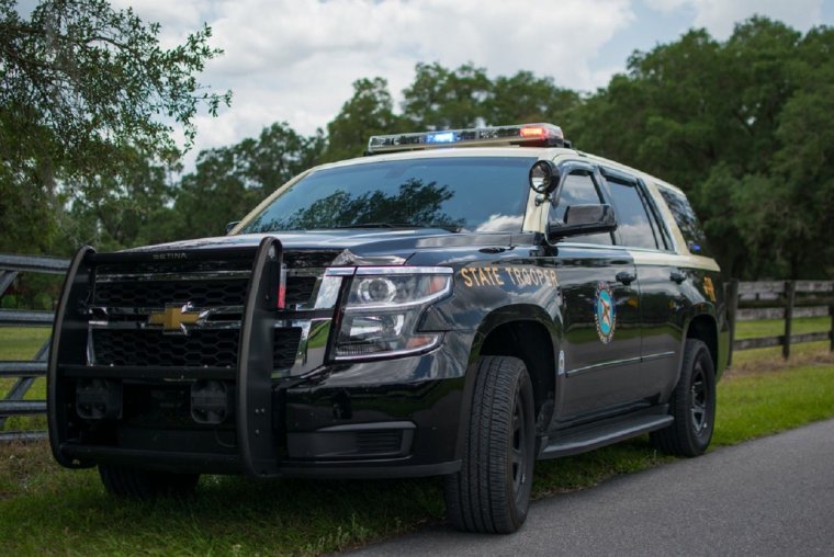 Chevrolet Tahoe 2016 полицейский