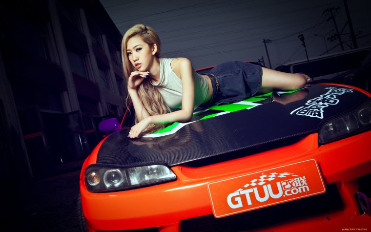 JDM машины и девушки