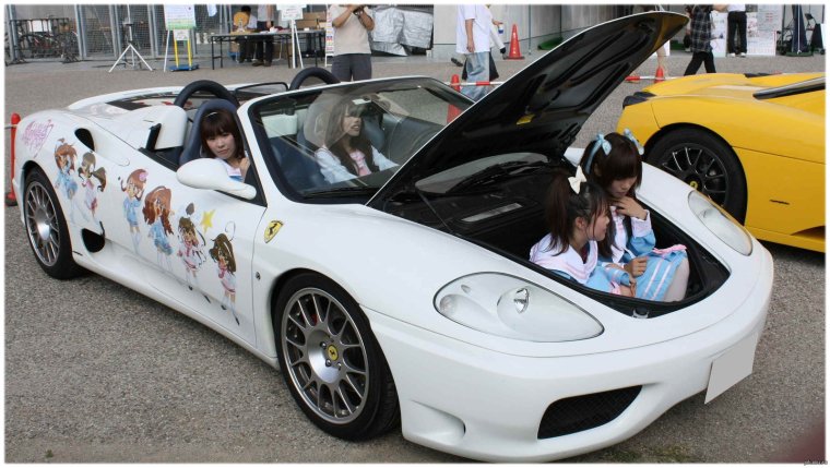 Япошка машина гибридная