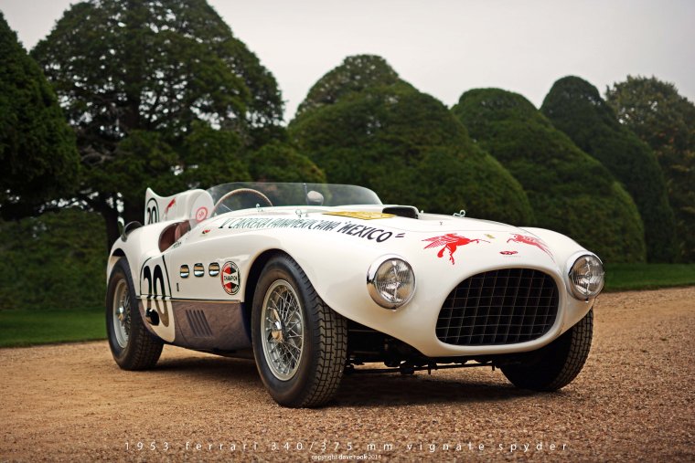 1953 Ferrari 340mm. Spyder Vignale