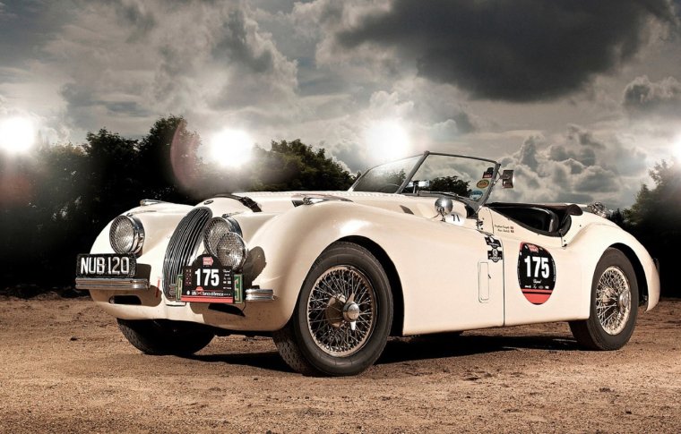 Ягуар XK - 120 гоночный