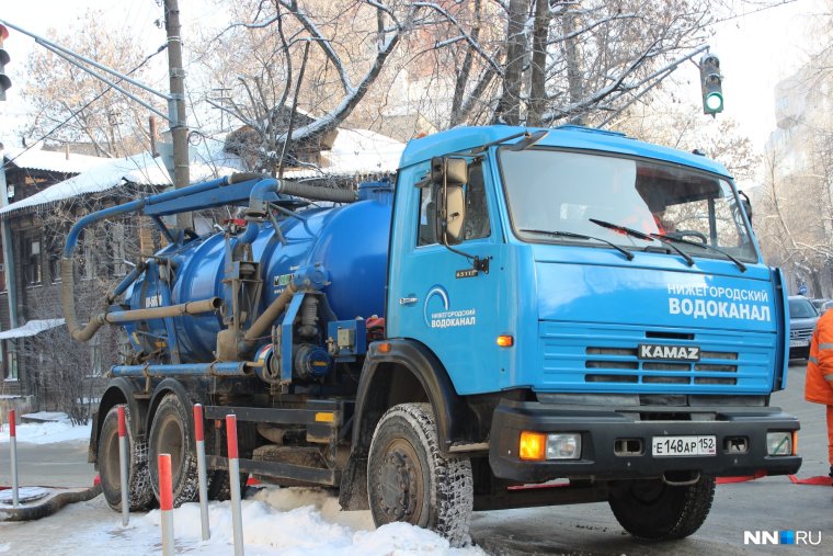 Машины КАМАЗ для водоканала