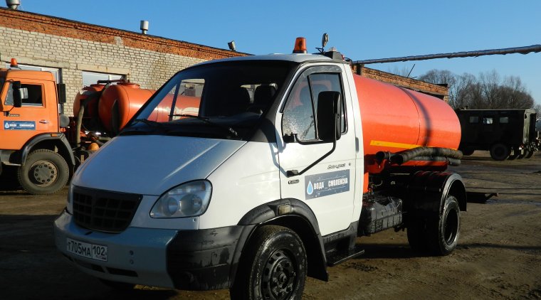 Аварийная машина водоканала
