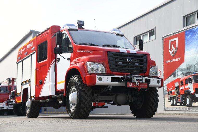 Автоцистерна Газель пожарная