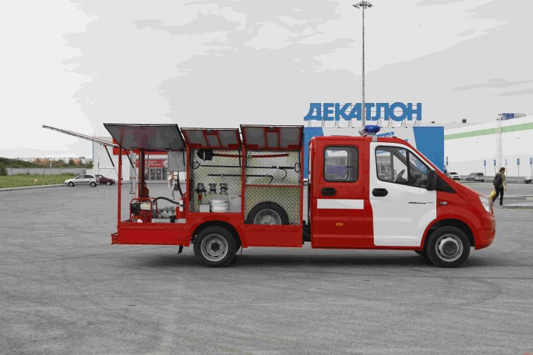 Пожарная машина Газель Некст
