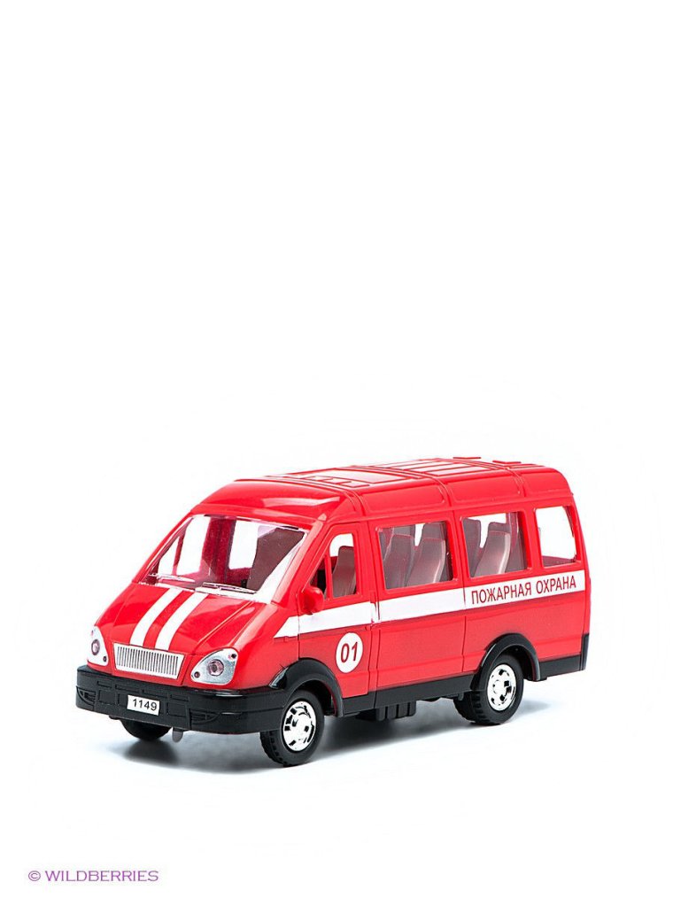 Машина инерционная Газель пожарная 9581/95578