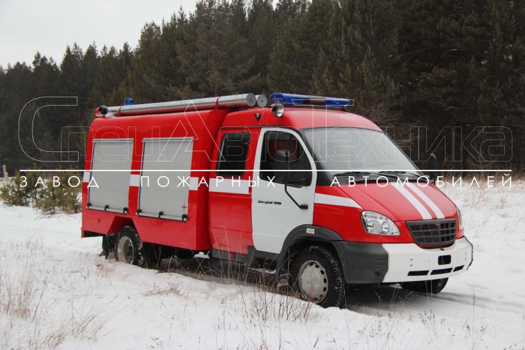 Автоцистерна АЦ-СПК-1,0-40 natisk на шасси газон next