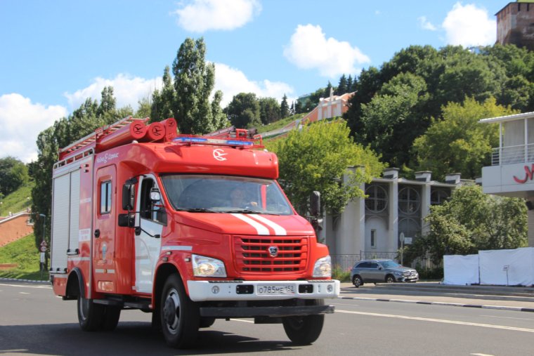 Газон Некст пожарный