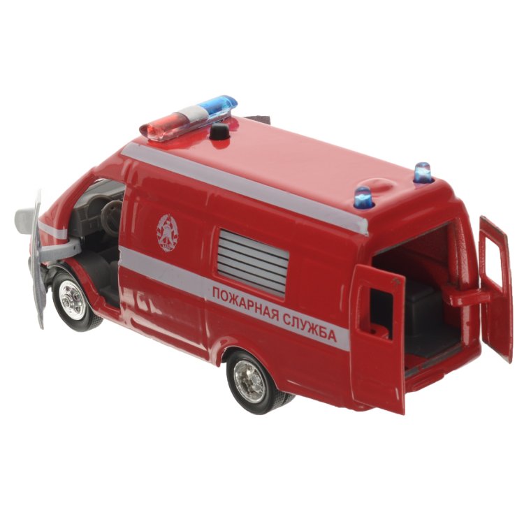 Машинка Технопарк Газель Некст пожарный