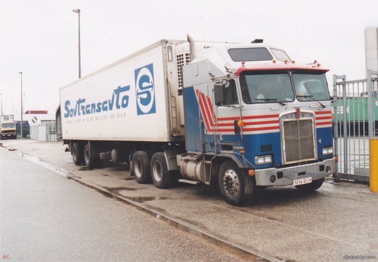 Тягачей Volvo f12 Совтрансавто Ленинград