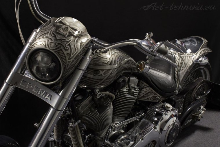 Харлей Дэвидсон стиль хищник