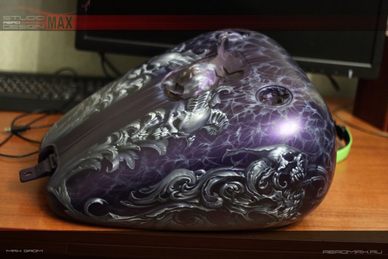 Аэрография на Харлей 48