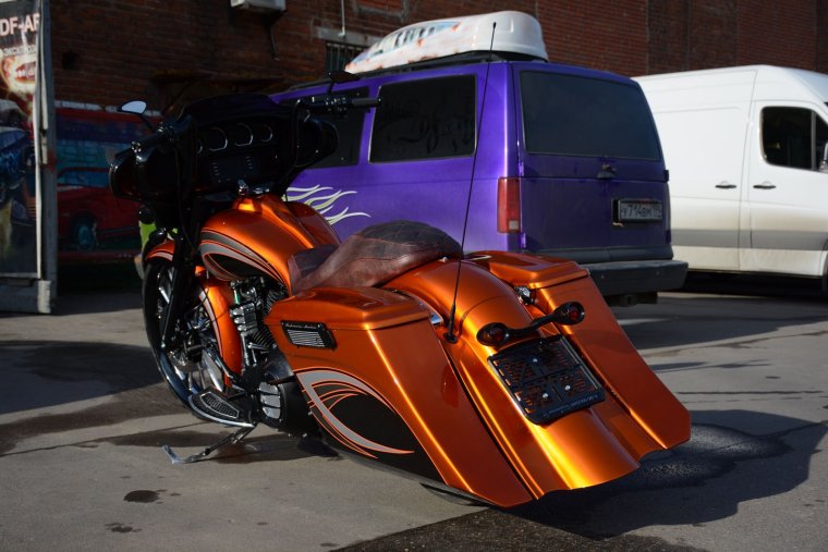 Харлей Дэвидсон покраска авто