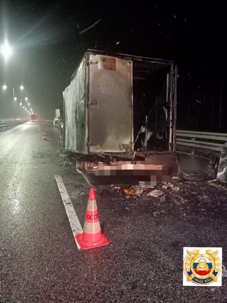 Дорога зимой на машине