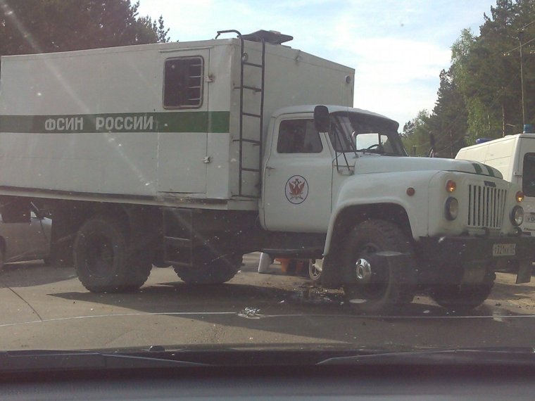 Автозак зимой