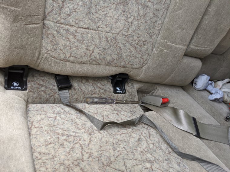 Крепление Isofix в Ниссан Сентра