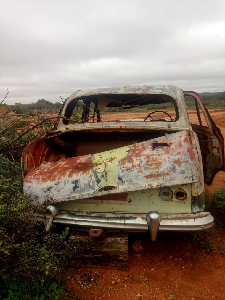 Старая машина Жигули