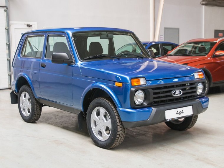Lada 4x4 Niva Urban синий
