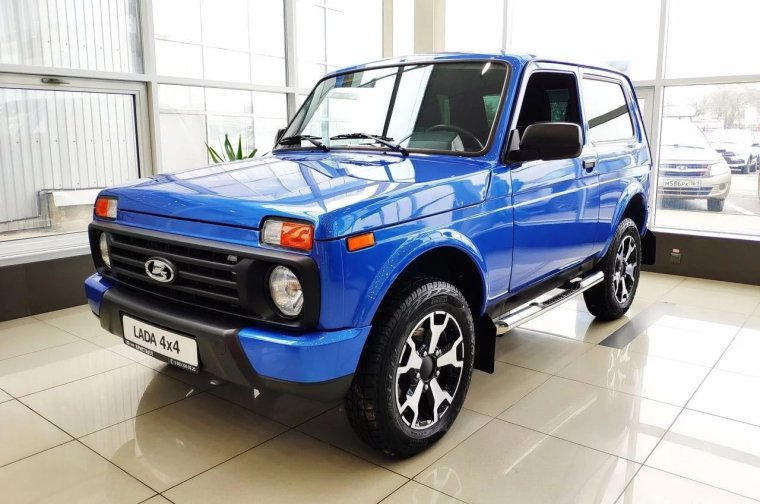 Нива Урбан синий металлик