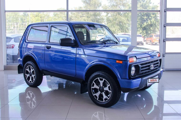 Нива Урбан синяя