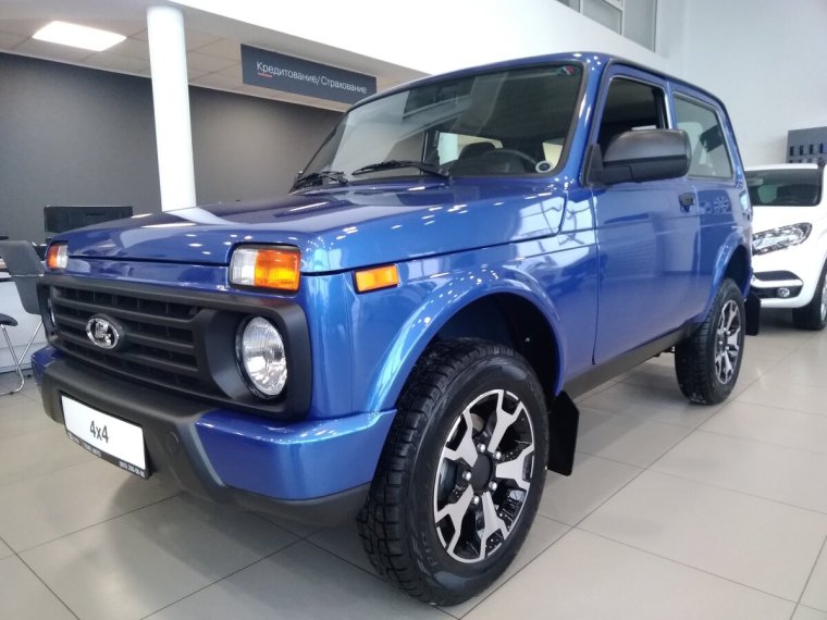 Нива 4x4 Урбан голубая Планета