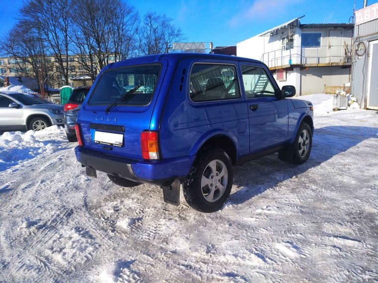 Нива синий хром