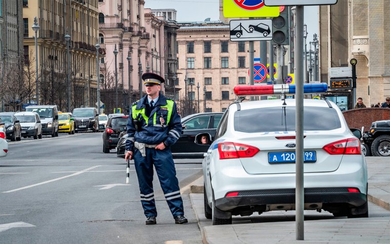 Московские гаишники