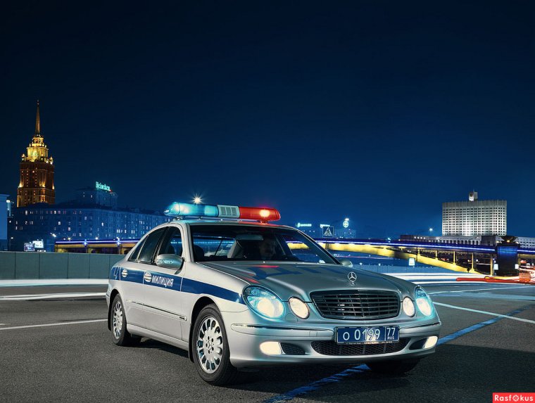 Полицейская тачка