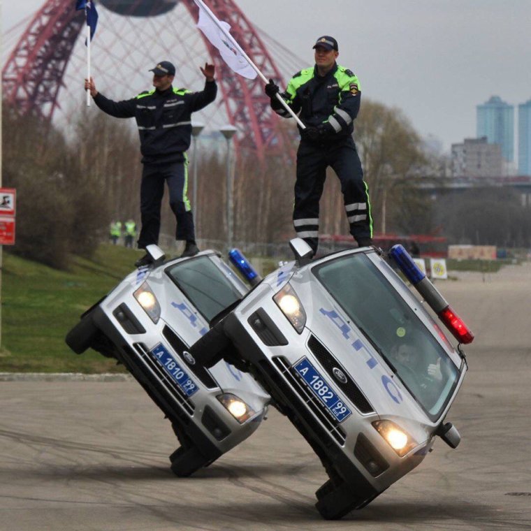 Смешной гаишник