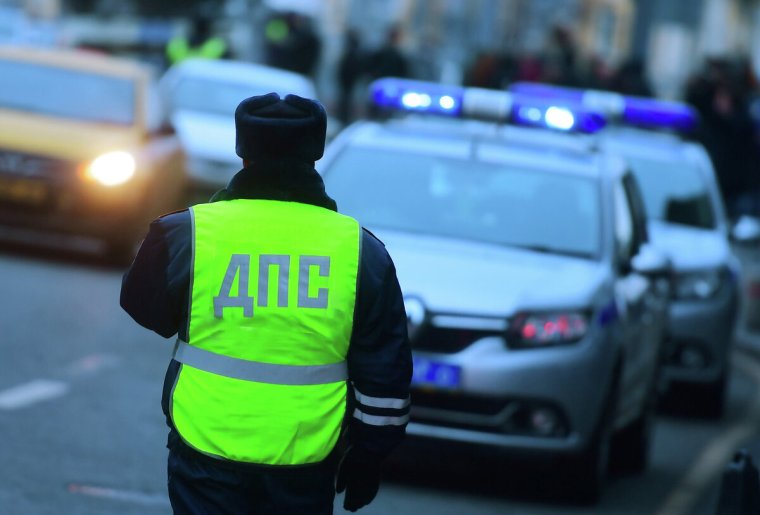 ДПС со спины