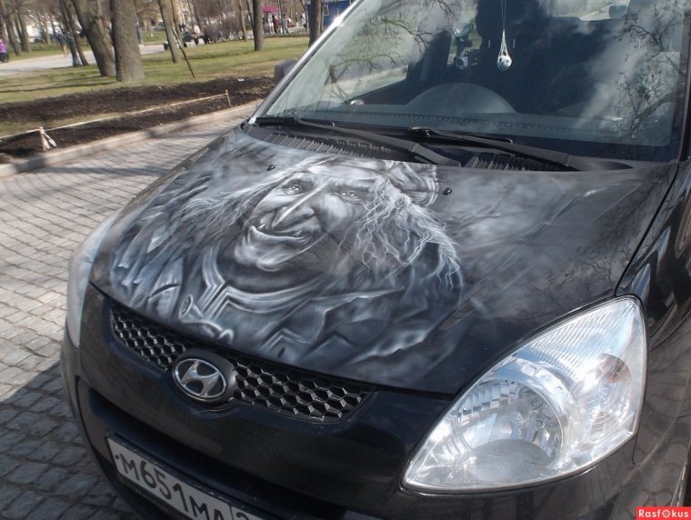 Аэрография. Авто