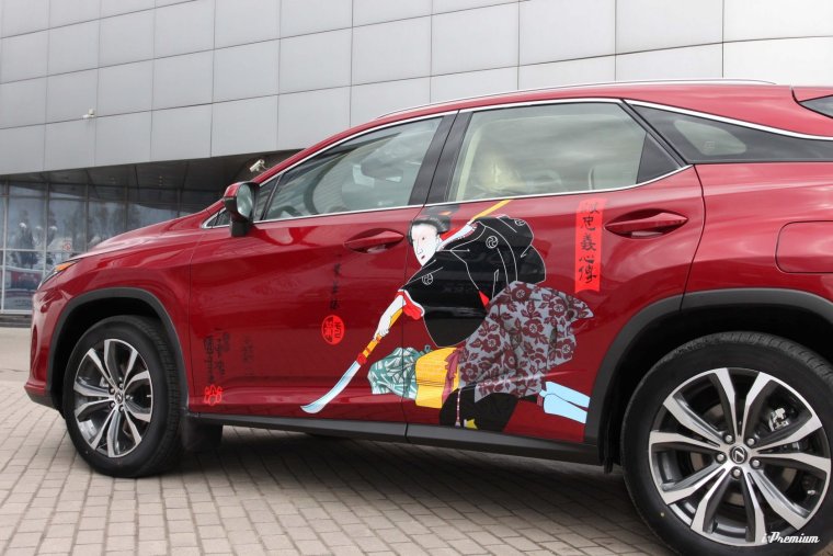 Винил на Митсубиси Лансер 10