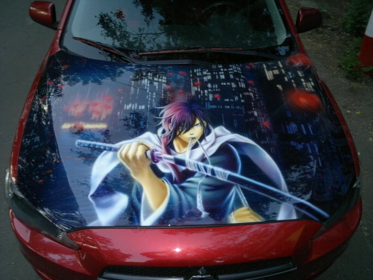 Аэрография для японских автомобилей